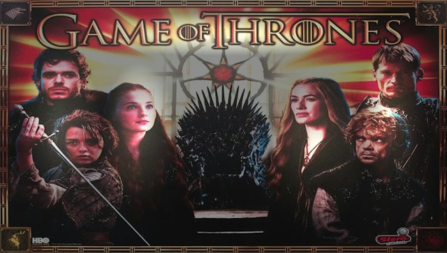 GAME OF THRONES PRO (Stern) Translite