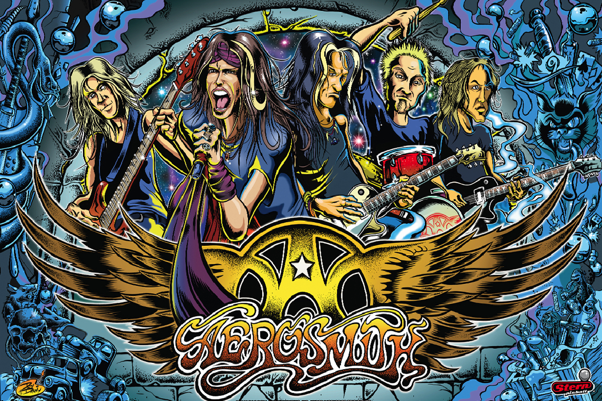 AEROSMITH PRO (Stern) Translite