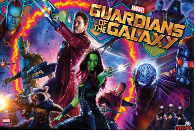 GUARDIANS OF GALAXY PRO (Stern) Translite