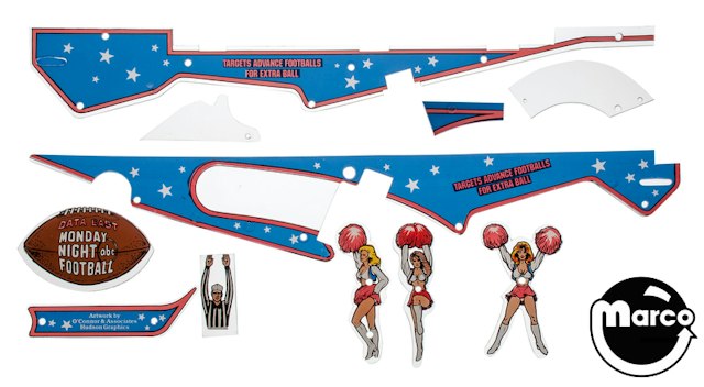 MONDAY NIGHT FOOTBALL (DE) Plastic set
