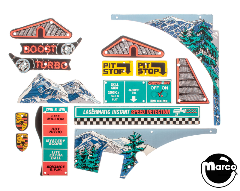 fab verdance 英語　デッキパーツ 830-5414-00 - CHECKPOINT (Data East) Plastic set - Marco
