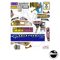 BACK TO THE FUTURE (DE) Plastic set