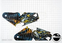 BATMAN (Data East) Slingshot plastic set
