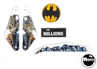 BATMAN (Data East) plastics set