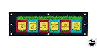 TEENAGE TURTLES (Data East) Plastic display panel
