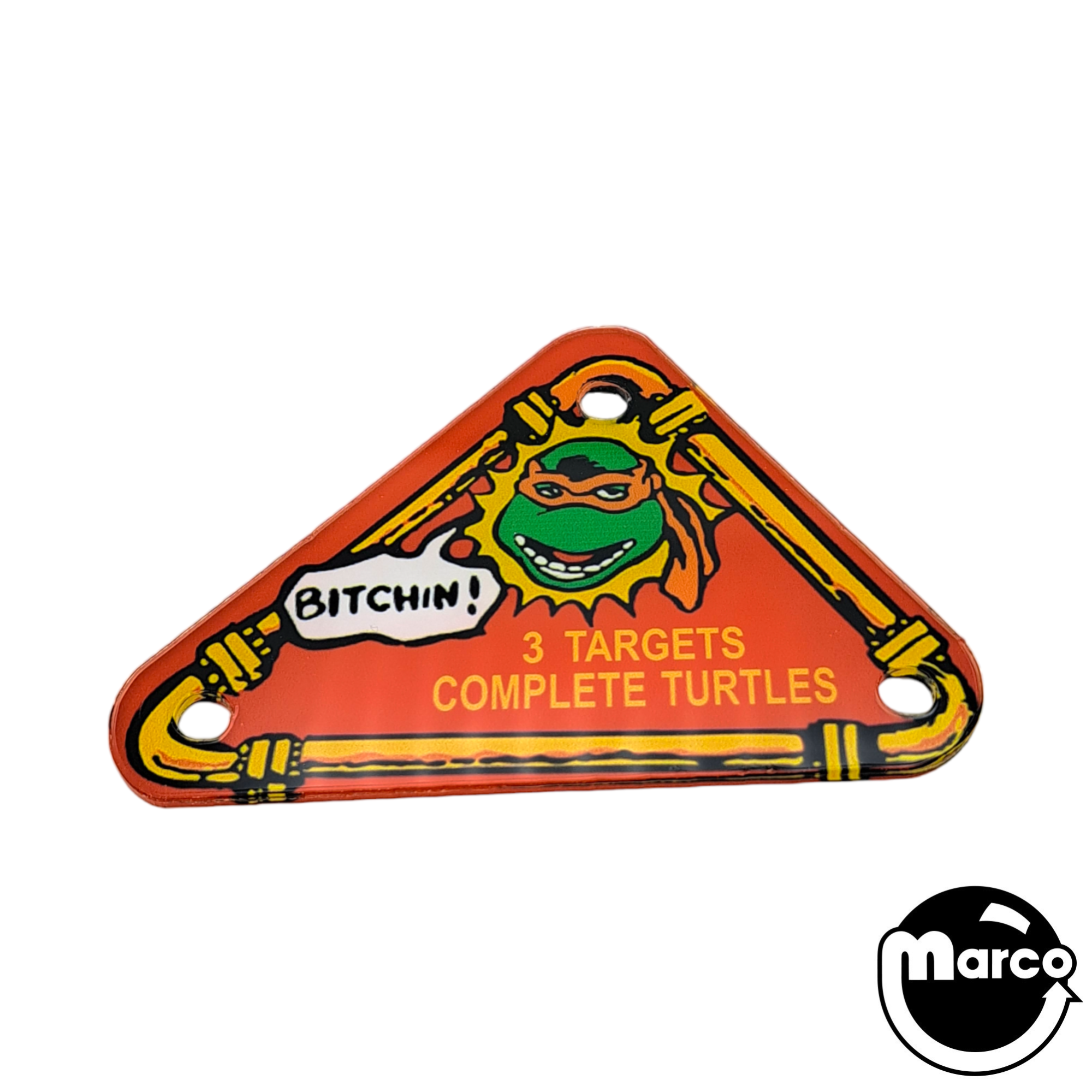 TEENAGE TURTLES (Data East) Center plastic