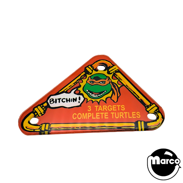 TEENAGE TURTLES (Data East) Center plastic