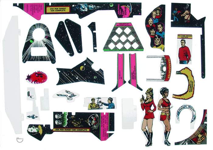 830-5427-XX - STAR TREK 25th (DE) Plastic set - Marco Specialties