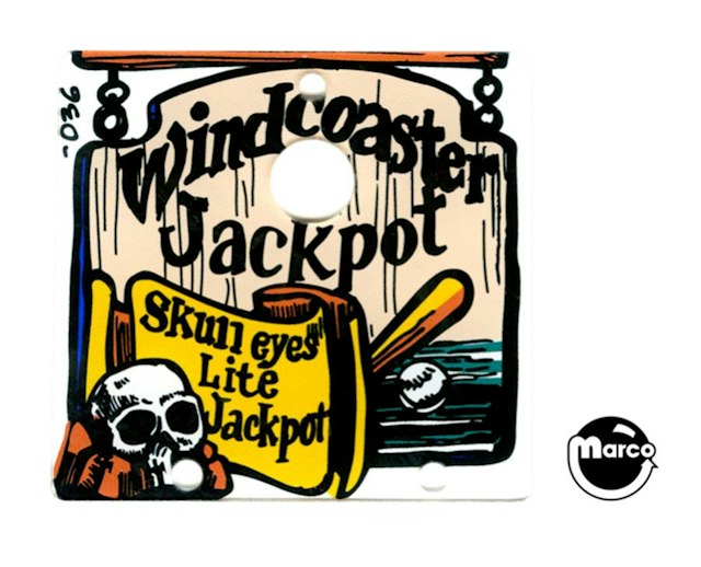 HOOK (Data East) Playfield plastic 'Windcoaster'