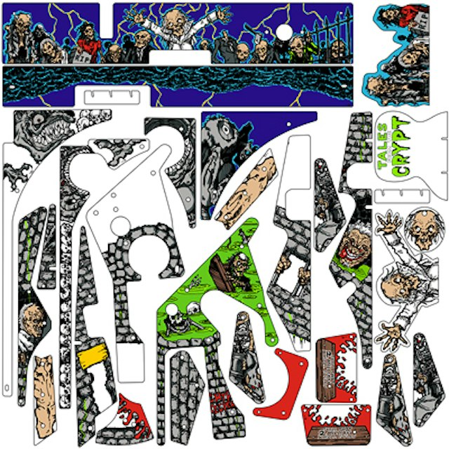 TALES FROM THE CRYPT (DE) Plastic set