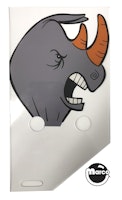ROCKY & BULLWINKLE (DE) Plastic Rhino