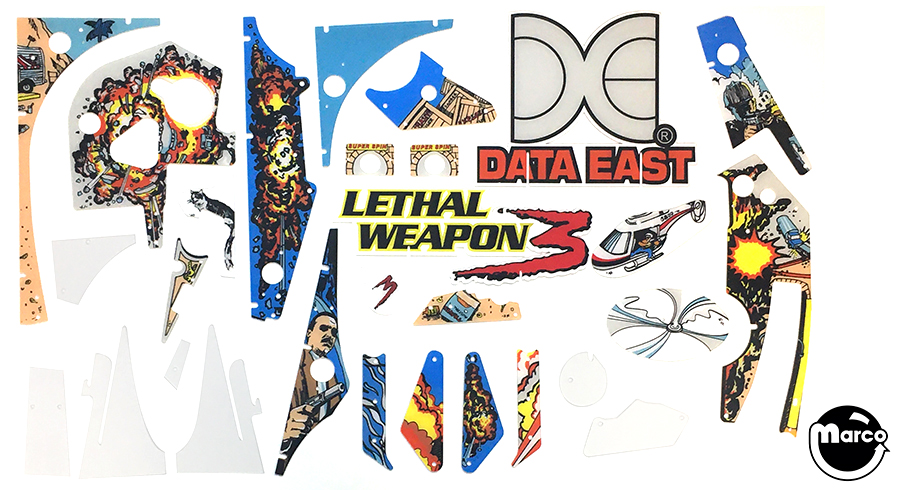 830-5440-00 - LETHAL WEAPON (DE) Playfld plastics - Marco