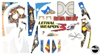LETHAL WEAPON (DE) Playfld plastics