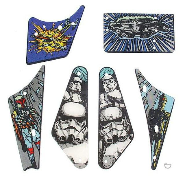 STAR WARS (Data East) Plastic set