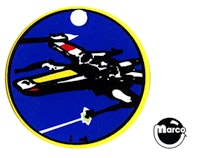 STAR WARS (Data East) Plastic key fob X-Wing