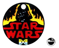 STAR WARS (Data East) Plastic key fob Vader