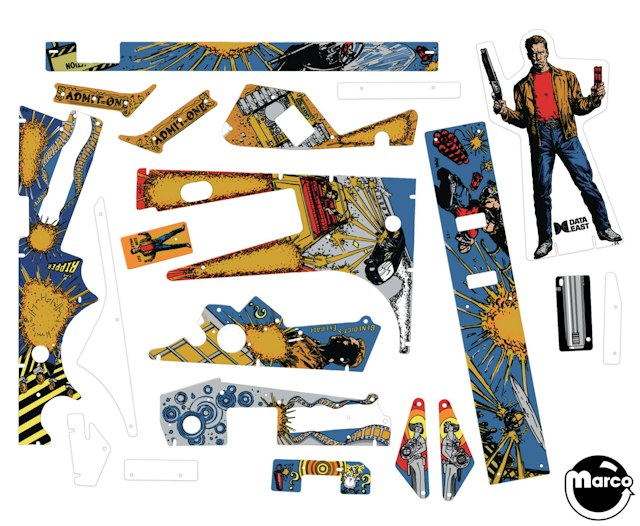 LAST ACTION HERO (DE) Plastic set