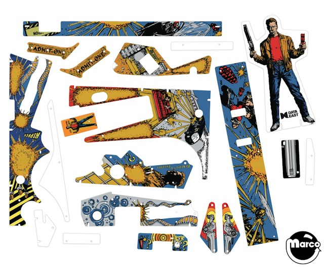 LAST ACTION HERO (DE) Plastic set