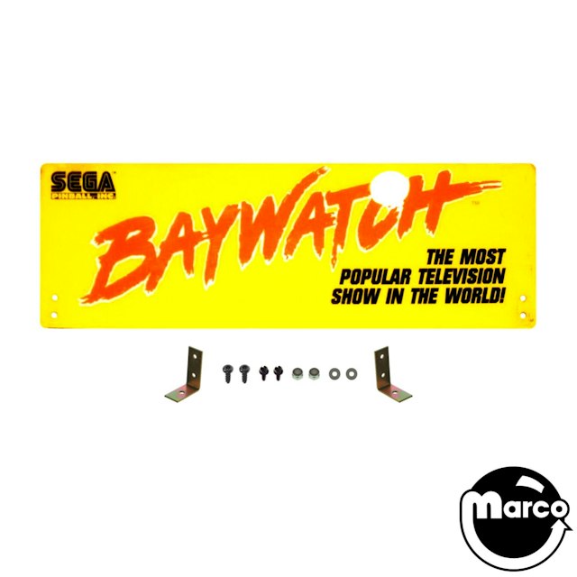 BAYWATCH (Sega) Topper 'Most Popular Television'