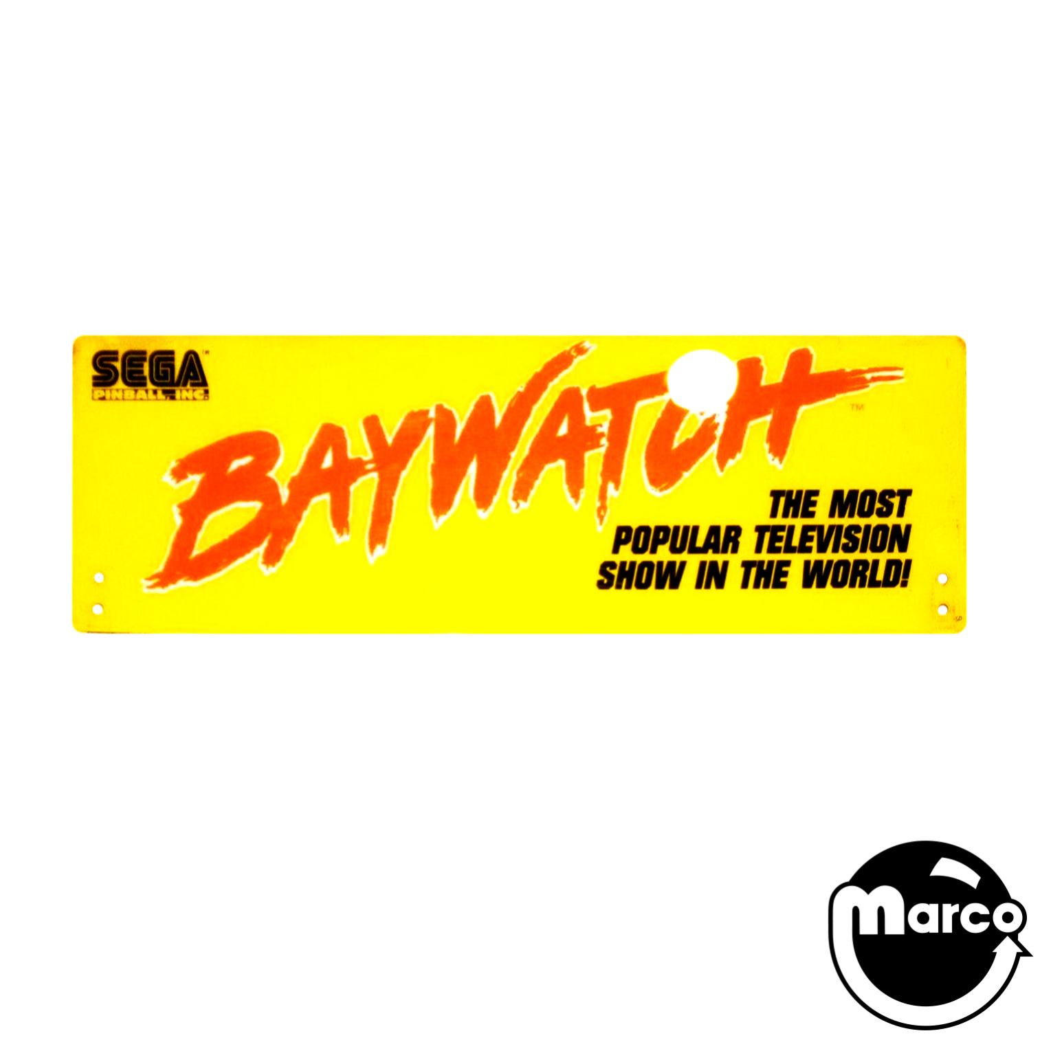 Baywatch topper TV plastic only