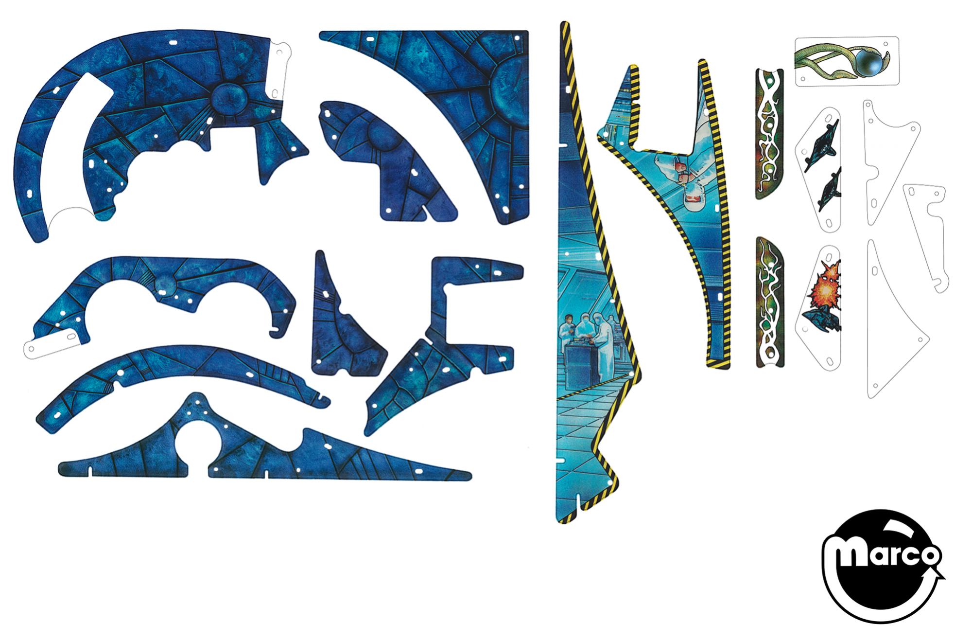 830-5485-XX - INDEPENDENCE DAY (Sega) Plastic set - Marco