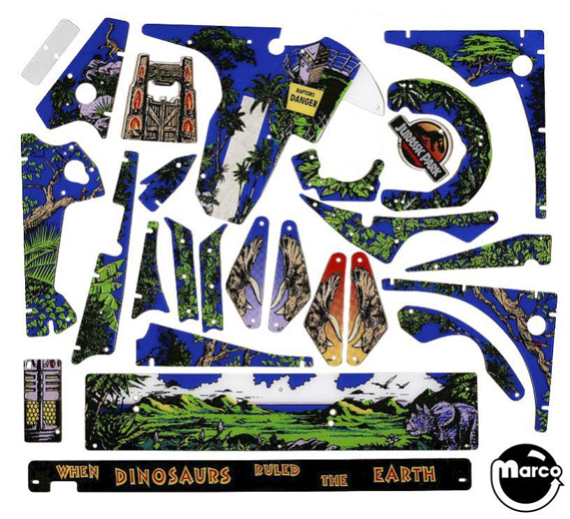 830-5623-XX - JURASSIC PARK (DE) Plastic set - Marco Specialties