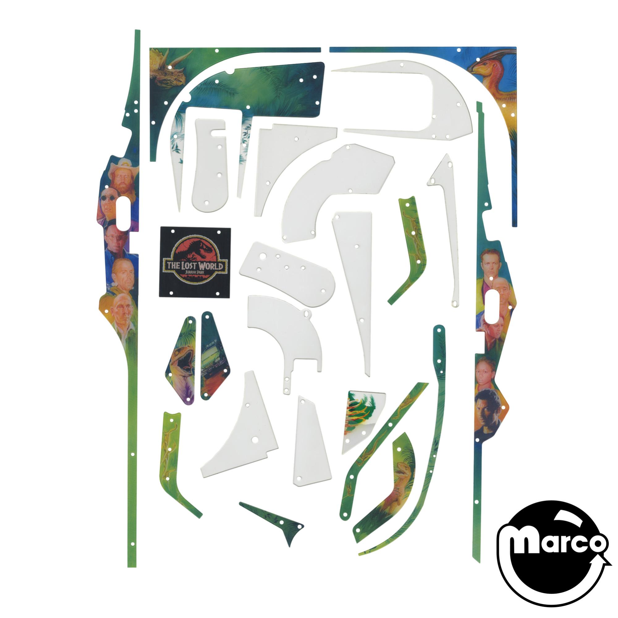 830-5913-XX - LOST WORLD JURASSIC PARK (Sega) Plastic set - Marco