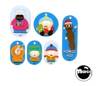 SOUTH PARK (Sega) Plastic Key Fob SET