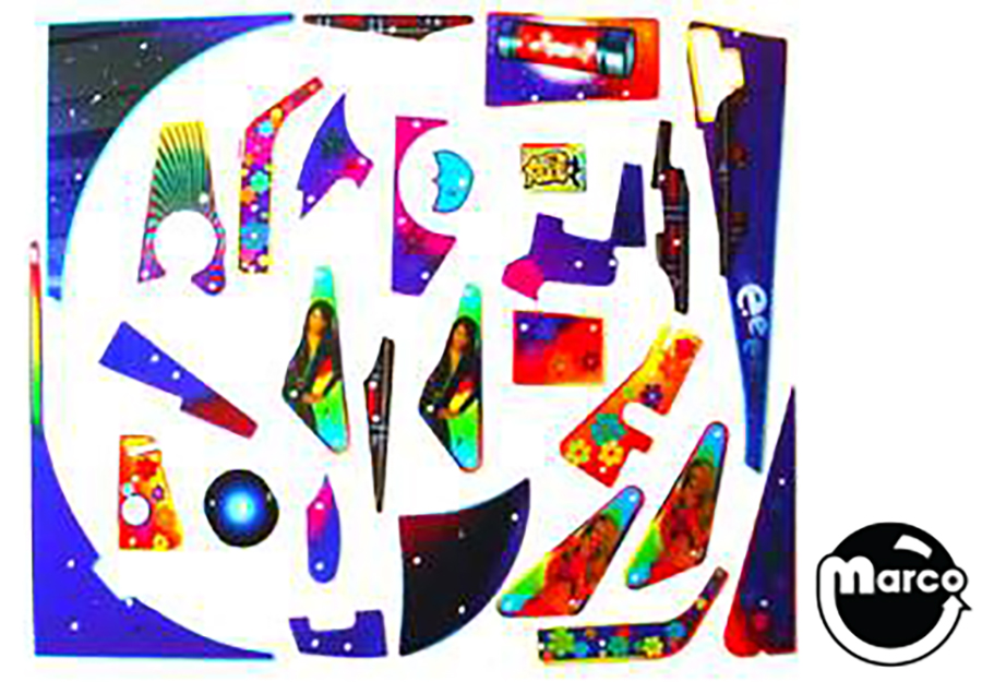 PLAY GIRL ミラーステー 830-5482-XX - GOLDENEYE (Sega) Plastic set - Marco Specialties