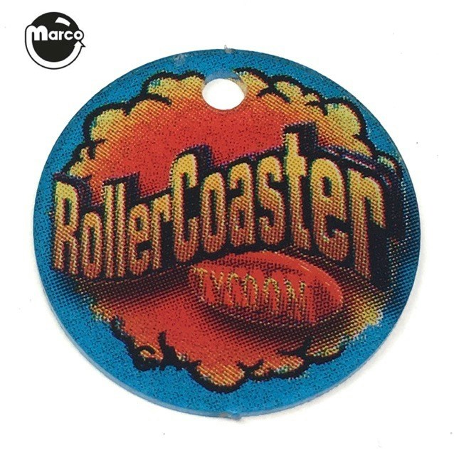 ROLLER COASTER TYCOON (Stern) Key fob