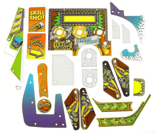 830-5993-XX - ROLLER COASTER TYCOON (Stern) Plastics - Marco