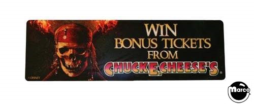 PIRATES CARIBBEAN (Stern) Top Sign