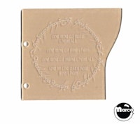 LORD OF THE RINGS (Stern) Ball guard engraved