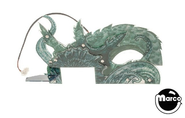 PIRATES CARIBBEAN (Stern) Plastic Kraken assembly