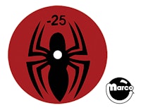 SPIDERMAN (Stern) Plastic spider