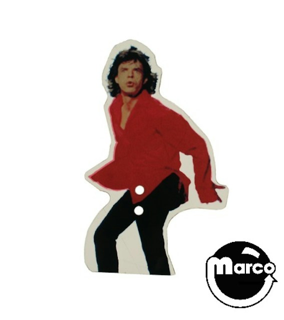 ROLLING STONES (Stern) Mick target update plastic