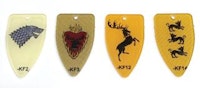 GAME OF THRONES (Stern) Key fob House Clegane