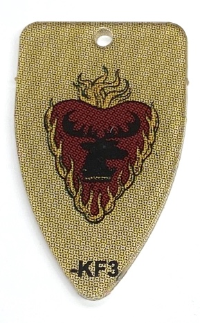 GAME OF THRONES (Stern) Key fob Stannis Baratheon Dragonstone
