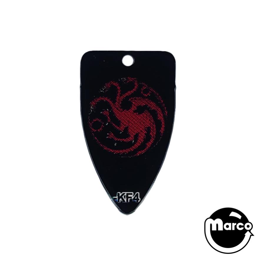 GAME OF THRONES (Stern) Key fob House Targaryen
