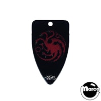 GAME OF THRONES (Stern) Key fob House Targaryen