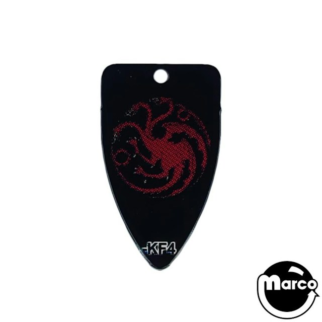 GAME OF THRONES (Stern) Key fob House Targaryen