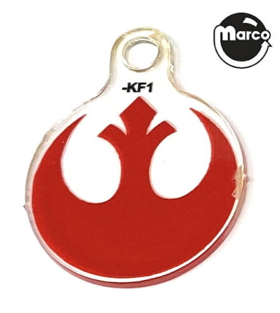 STAR WARS (Stern) Key fob Rebel logo