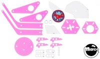 BATMAN 66 (Stern) Plastic set #1