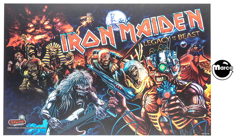 IRON MAIDEN PRO (Stern SPI) Translite