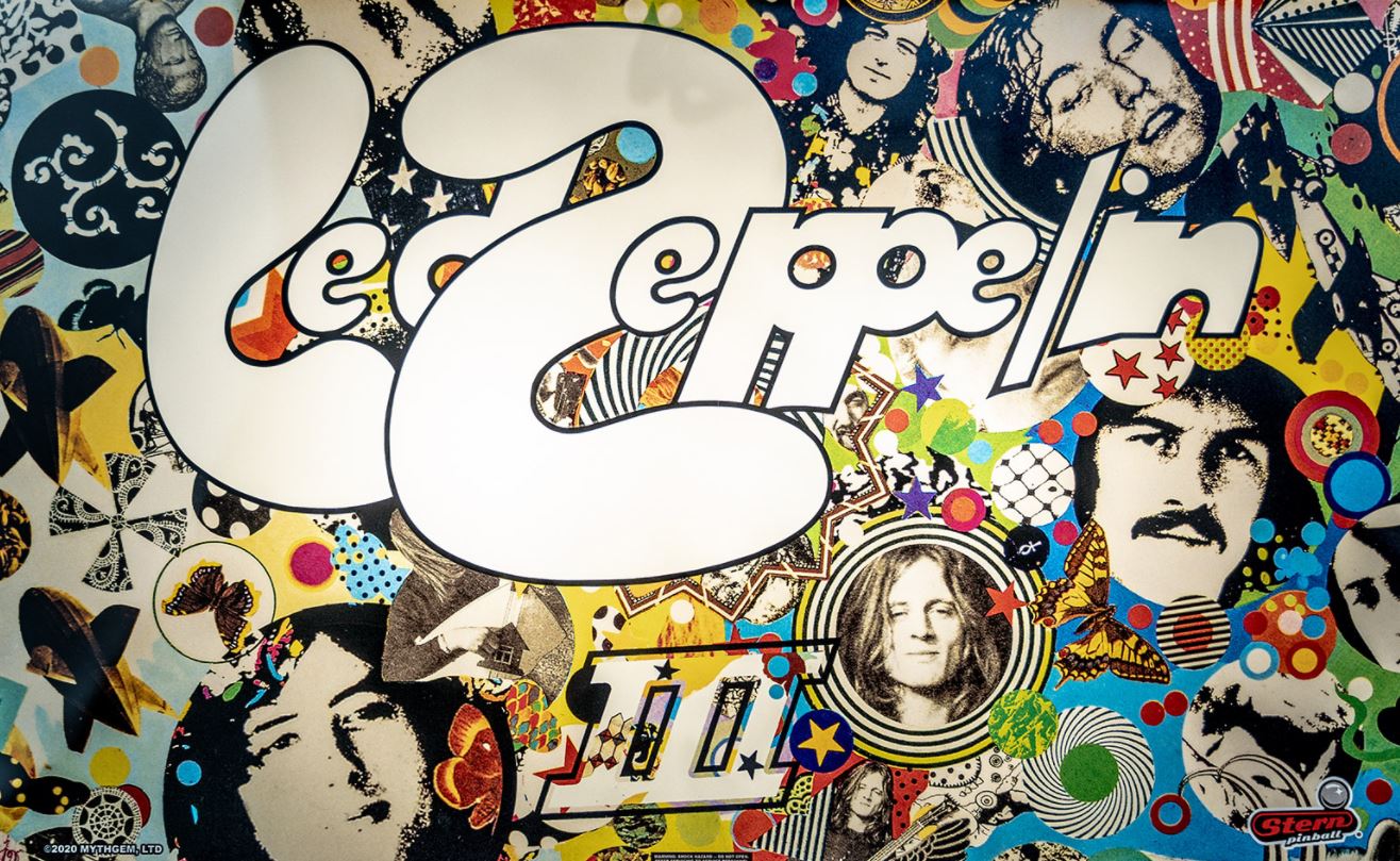 830-8427-R5 - LED ZEPPELIN PRO (Stern) Translite - Marco