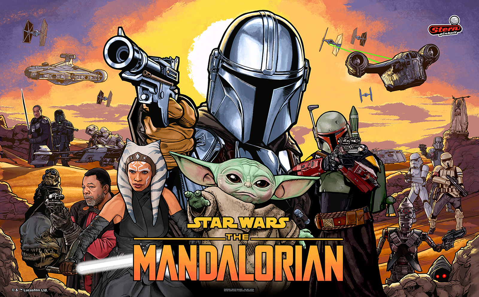 MANDALORIAN PRO (Stern) Translite
