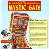 Bally MYSTICGATE ビンゴゲーム ピンボール ヘッドのみ 部品取り 836 - MYSTIC GATE - Marco Pinball Parts