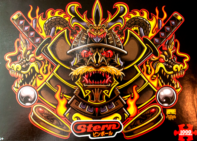 Jigsaw puzzle Stern Samurai by Urban Aztec