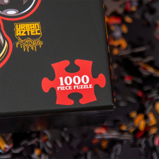 Jigsaw puzzle Stern Samurai by Urban Aztec