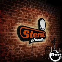 Stern Light-Up LED Sign